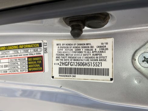 Used 2006 Honda Civic LX image 17