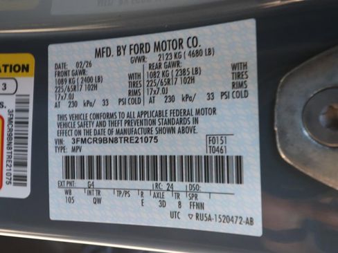New 2026 Ford Bronco Sport Big Bend AWD/4WD image 22