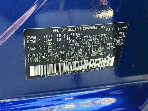 Certified 2026 Subaru Crosstrek 2.5i Limited AWD/4WD image 35