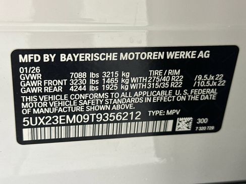 New 2026 BMW X7 xDrive40i w/ M Sport Package image 20
