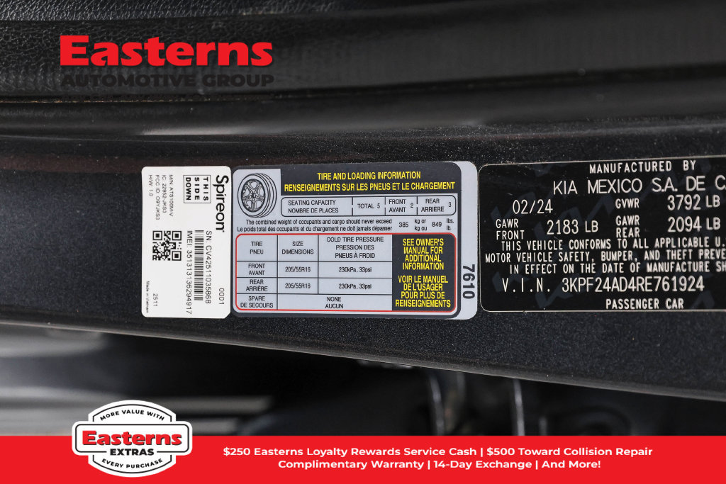 Used 2024 Kia Forte LXS FWD image 35
