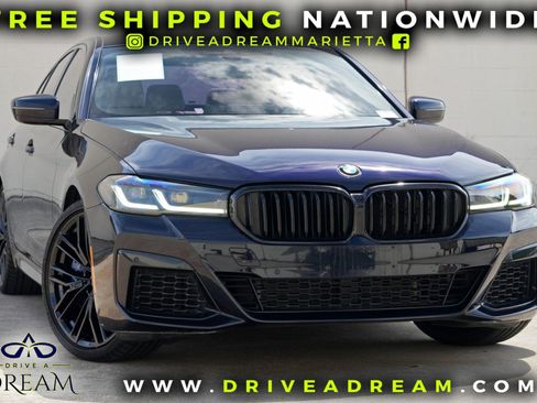 Used 2021 BMW 540i w/ M Sport Package RWD image 2