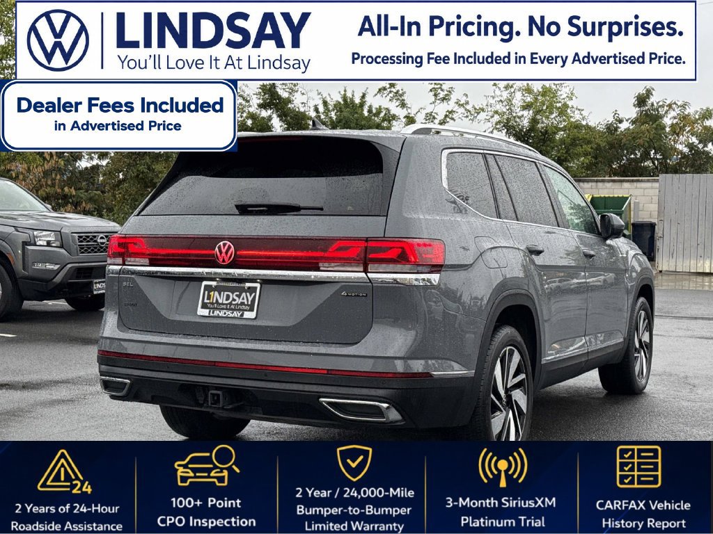Used 2025 Volkswagen Atlas SEL AWD/4WD image 3