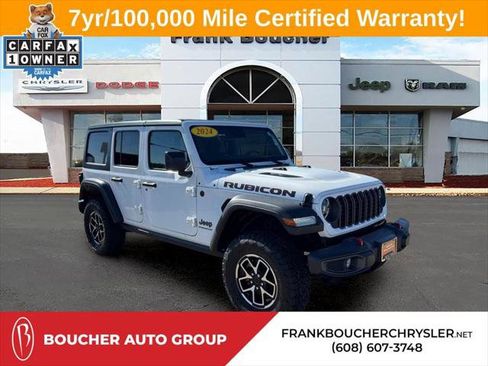 Certified 2024 Jeep Wrangler Unlimited Rubicon w/ Technology Group AWD/4WD image 1
