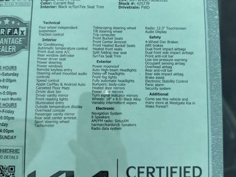 Certified 2025 Kia K4 GT-Line Turbo image 32