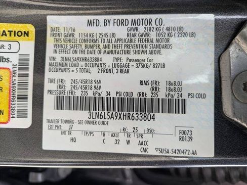Used 2017 Lincoln MKZ Premiere FWD image 24