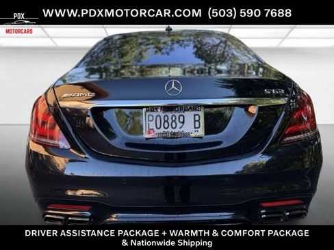 Used 2019 Mercedes-Benz S 63 AMG S 4MATIC Sedan image 4