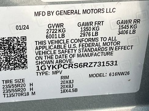 Used 2024 Cadillac XT6 Premium Luxury w/ Technology Package FWD image 34