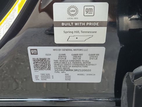 Certified 2024 Cadillac Lyriq Sport w/ Nappa Leather Package RWD image 30