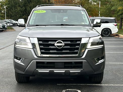 Used 2021 Nissan Armada Platinum w/ Captain's Chairs Package image 3