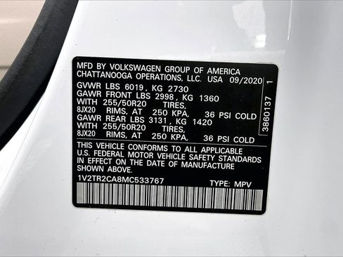 Used 2021 Volkswagen Atlas SEL Premium image 36