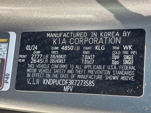 Certified 2024 Kia Sportage LX AWD/4WD image 27