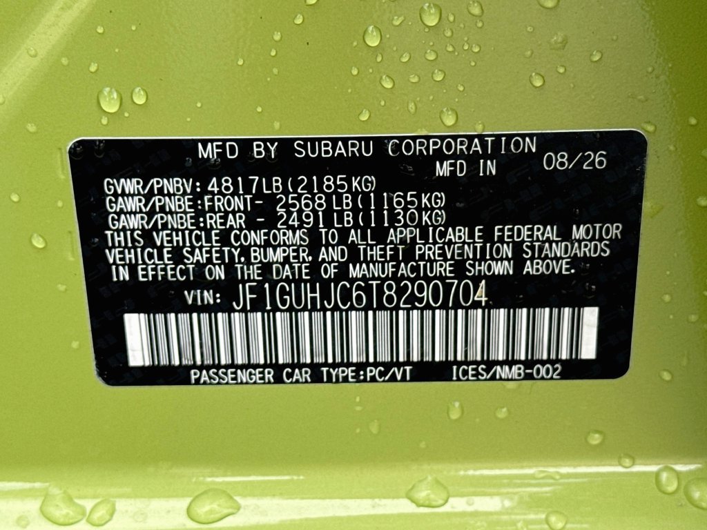 New 2026 Subaru Impreza RS AWD/4WD image 31