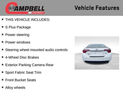 Used 2014 Toyota Corolla S FWD image 5