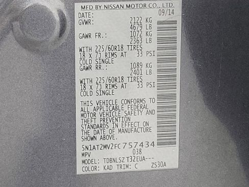 Used 2015 Nissan Rogue SL w/ SL Premium Package image 33