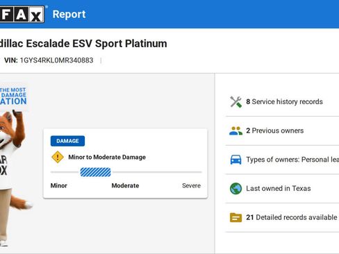 Used 2021 Cadillac Escalade ESV Sport Platinum image 17