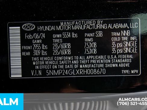Used 2024 Hyundai Santa Fe SEL FWD image 23