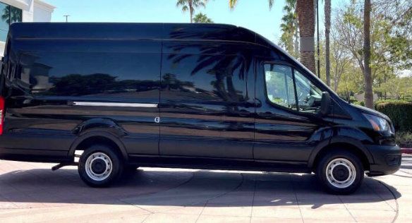 Used 2023 Ford Transit 250 148 High Roof Extended w/ Load Area Protection Package RWD image 8