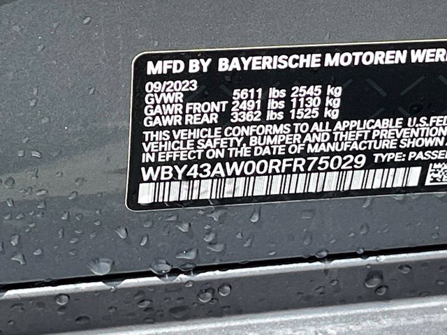 Used 2024 BMW i4 eDrive35 w/ Convenience Package RWD image 35