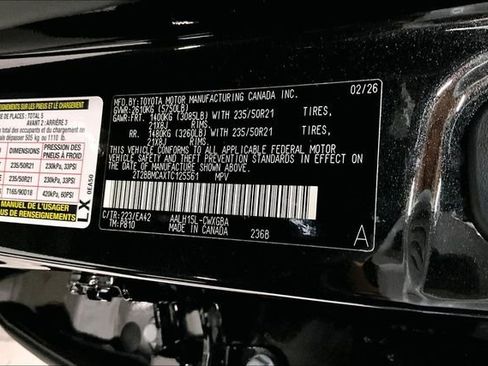 New 2026 Lexus RX 350h 350h Premium image 14