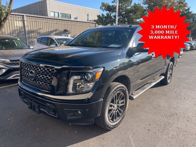 Used 2019 Nissan Titan SL w/ Midnight Edition AWD/4WD image 1