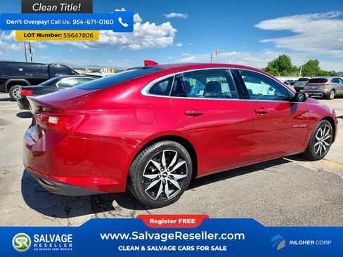 Used 2017 Chevrolet Malibu LT w/ Leather Package FWD image 4
