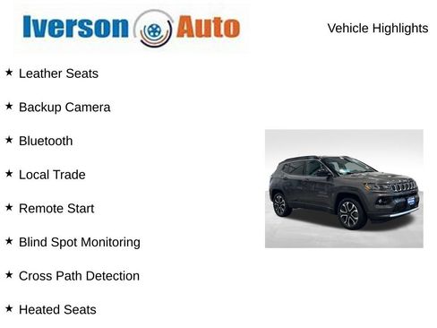 Used 2023 Jeep Compass Limited AWD/4WD image 2