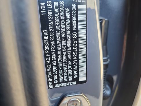 Certified 2025 Porsche Panamera 4 AWD/4WD image 39