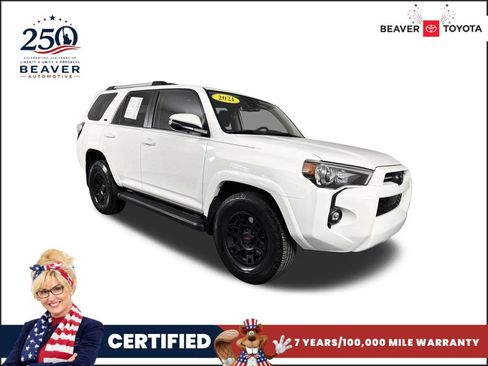 Used 2021 Toyota 4Runner SR5 Premium w/ Moonroof Package RWD image 1