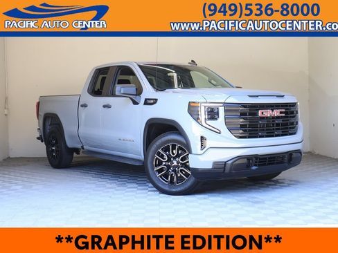 Used 2024 GMC Sierra 1500 Pro w/ Graphite Edition RWD image 1