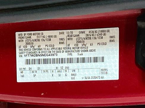 Used 2022 Ford F250 King Ranch w/ King Ranch Ultimate Package AWD/4WD image 33