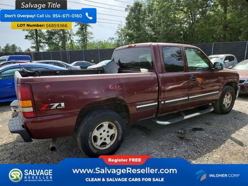 Used 2001 Chevrolet Silverado 1500 LS w/ Off-Road Chassis Pkg AWD/4WD image 4