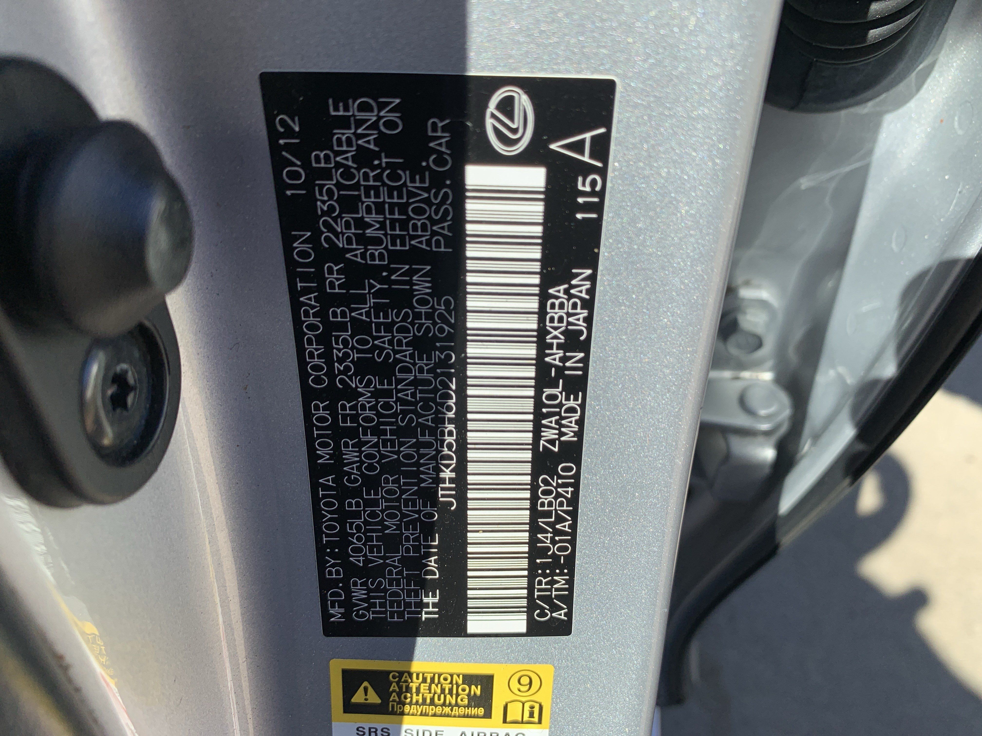 Used 2013 Lexus CT 200h FWD image 36