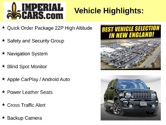 Used 2020 Jeep Renegade Altitude AWD/4WD image 8