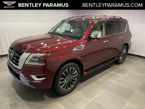 Used 2024 Nissan Armada Platinum w/ Captain's Chairs Package AWD/4WD image 1