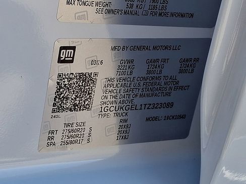 New 2026 Chevrolet Silverado 1500 LTZ AWD/4WD image 18
