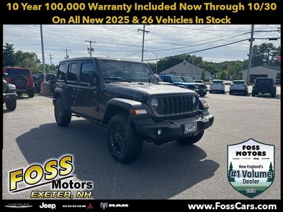 New 2025 Jeep Wrangler Sport S
