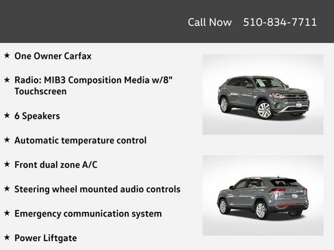 Certified 2022 Volkswagen Atlas Cross Sport SE AWD/4WD image 4