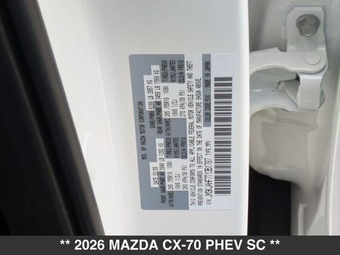 New 2026 MAZDA CX-70 SC AWD/4WD image 15