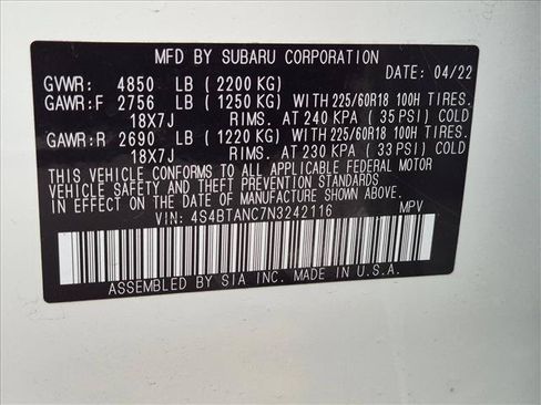 Used 2022 Subaru Outback Limited AWD/4WD image 15
