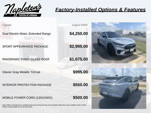 Used 2025 Ford Mustang Mach-E Premium w/ Sport Appearance Package AWD/4WD image 4