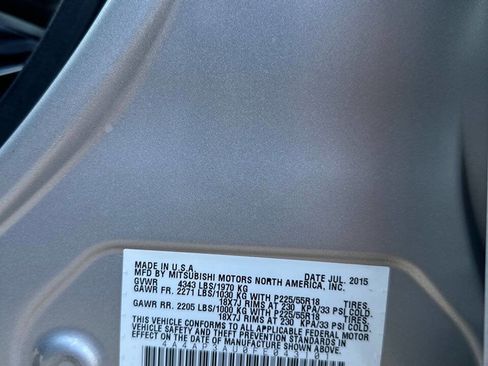 Used 2015 Mitsubishi Outlander Sport ES image 23