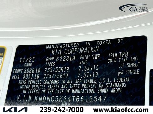 New 2026 Kia Carnival EX image 44