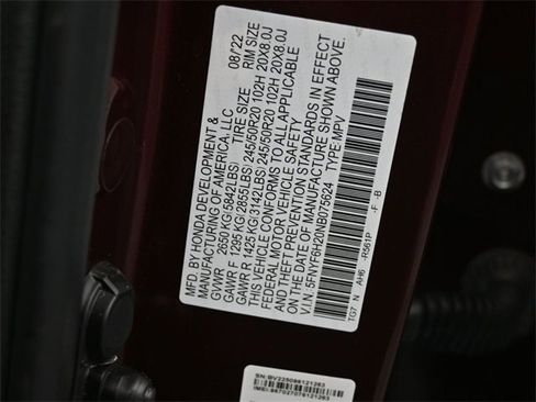 Certified 2022 Honda Pilot Special Edition image 17