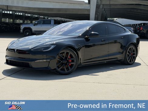 Used 2023 Tesla Model S Plaid AWD/4WD image 1