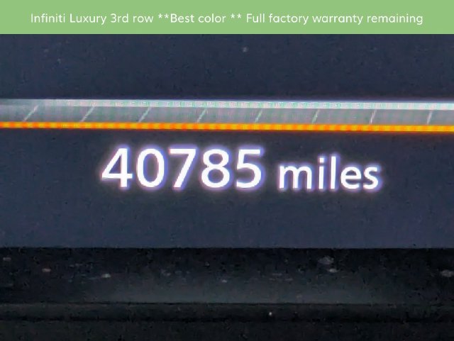 Used 2023 INFINITI QX60 Luxe w/ Vision Package AWD/4WD image 28
