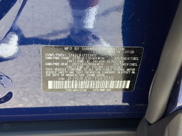 New 2026 Subaru Outback Touring XT AWD/4WD image 26