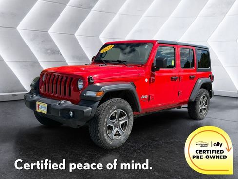 Used 2019 Jeep Wrangler Unlimited Sport S AWD/4WD image 1