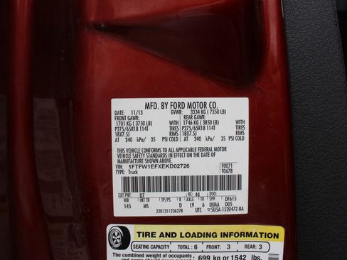 Used 2014 Ford F150 XLT w/ Equipment Group 302A Luxury image 43