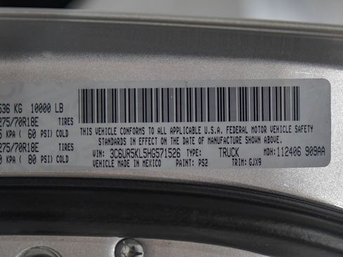 Used 2017 RAM 2500 Laramie w/ Off Road Package image 69